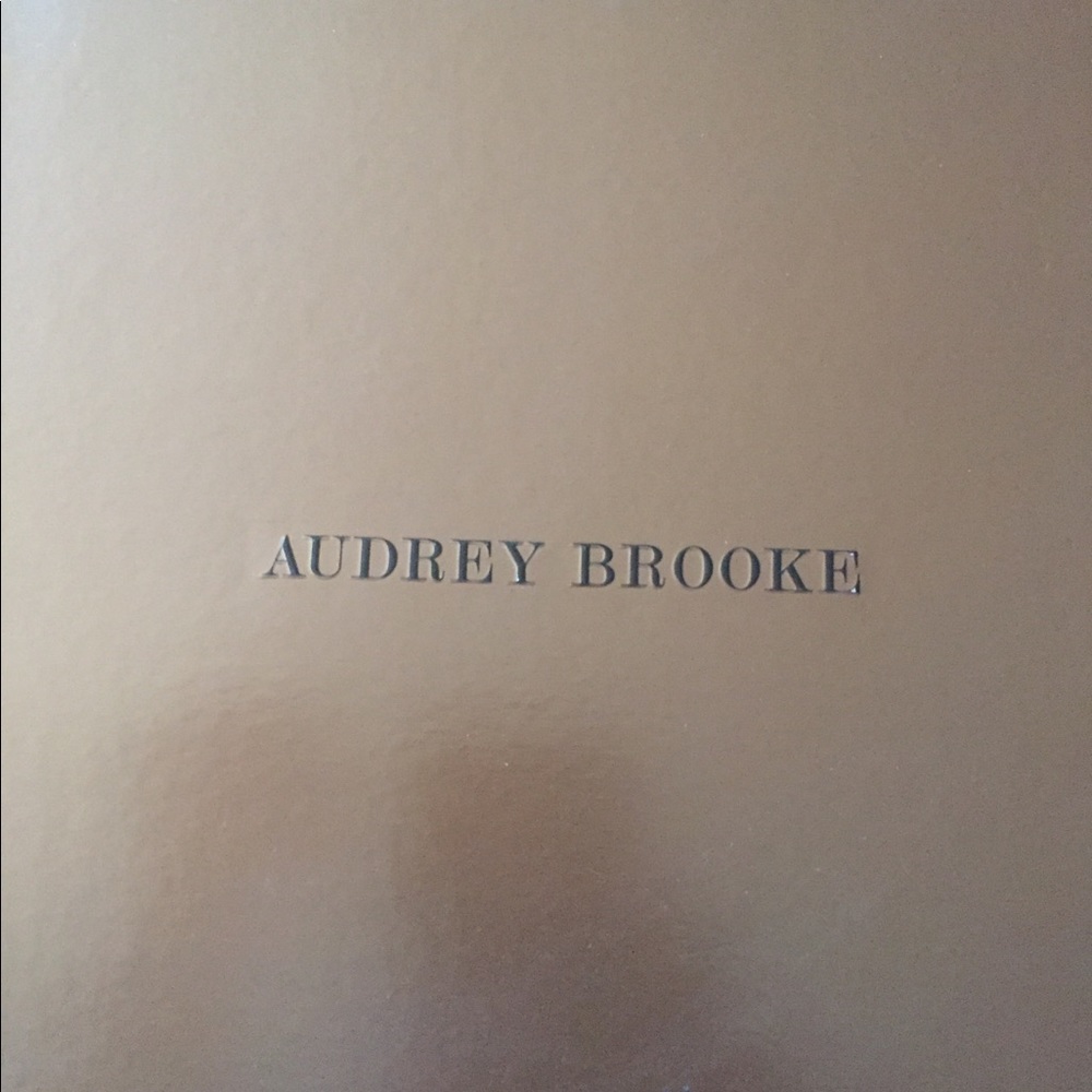 AUDREY BROOKE BLACK S SUEDE SHOES
